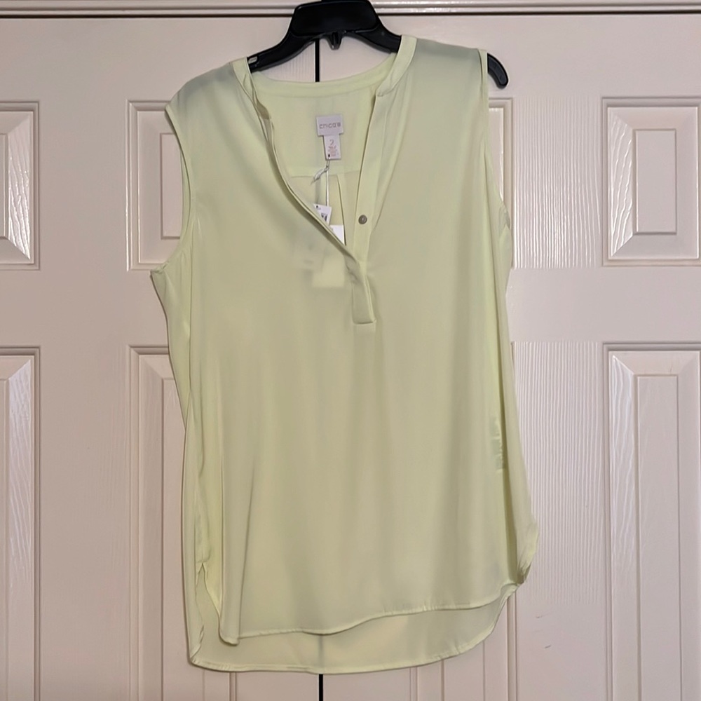 COPY - Beautiful Chico’s yellow top